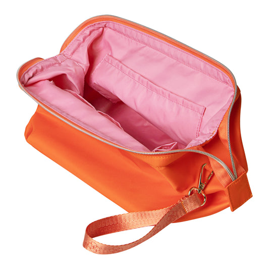 Splash Large Makeup Bag Orange