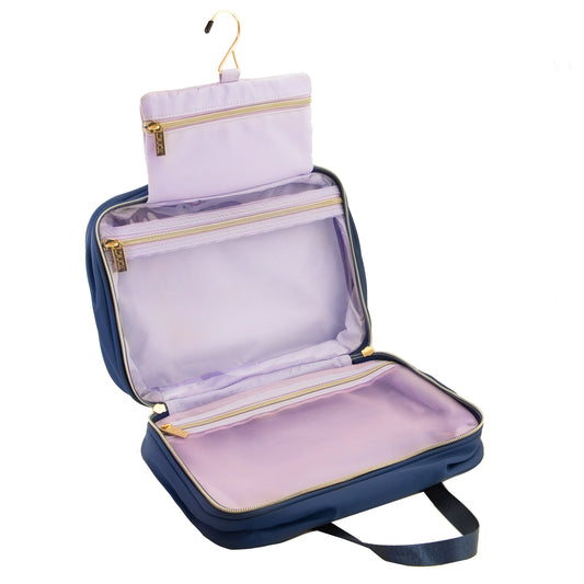 Splash Hanging Makeup Bag Navy