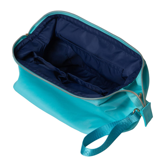 Splash Large Makeup Bag Aqua