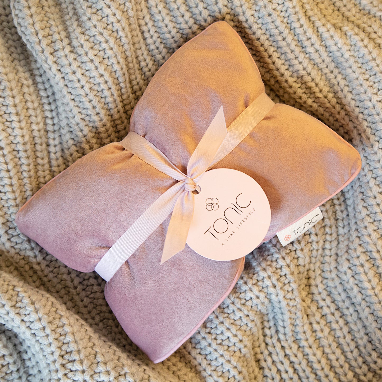 Luxe Velvet Heat Pillow Musk