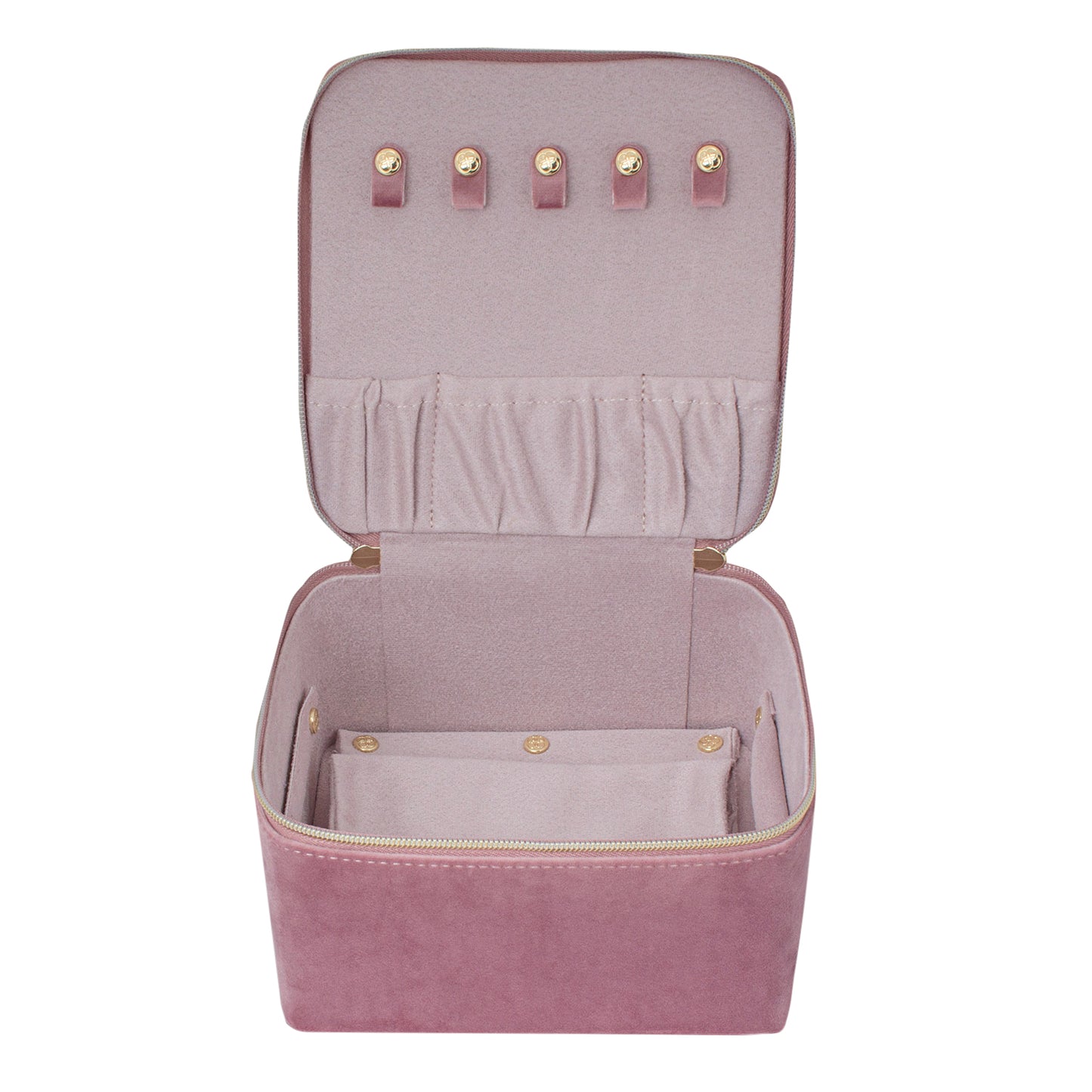 Luxe Velvet Large Jewellery Cube Musk