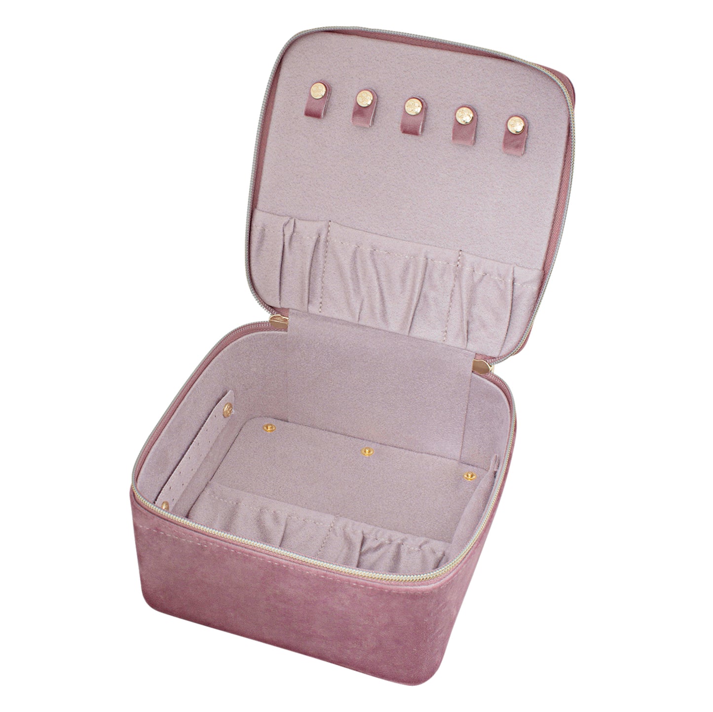 Luxe Velvet Large Jewellery Cube Musk
