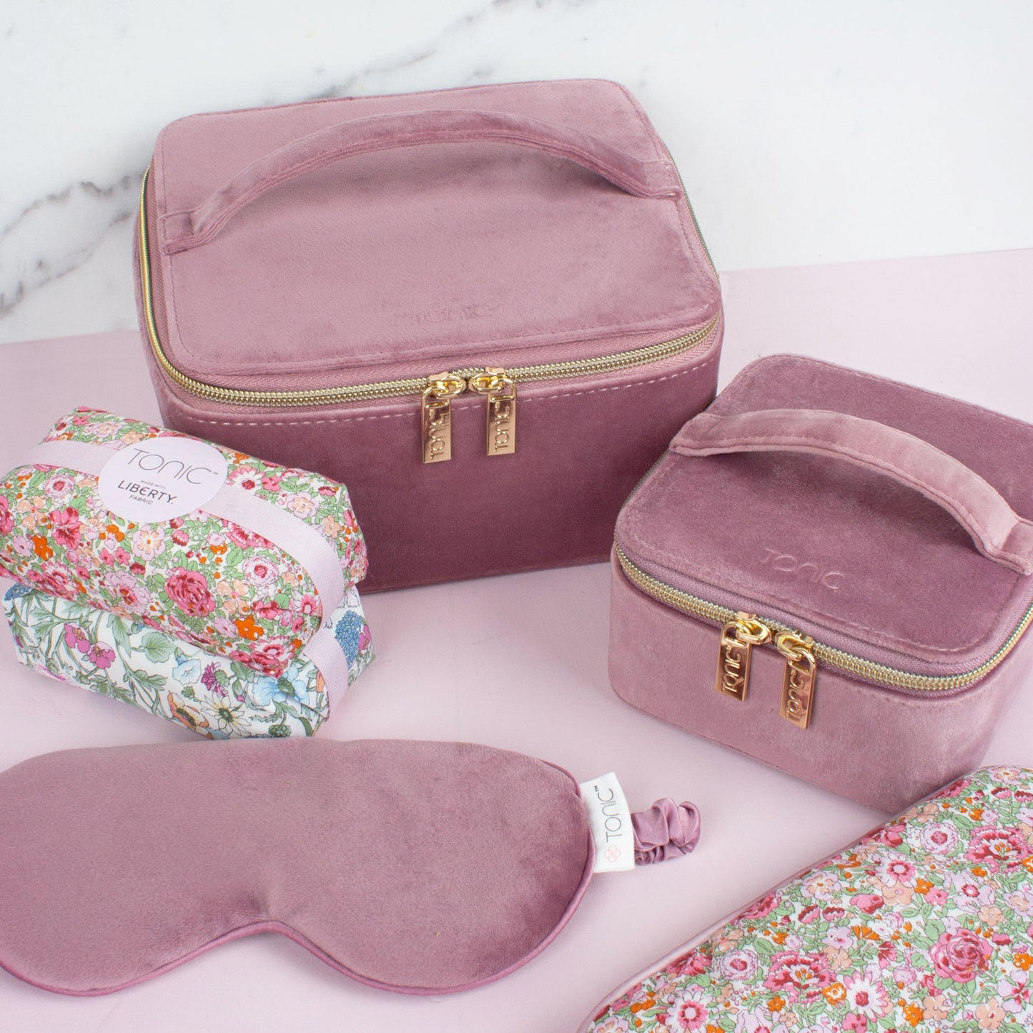 Luxe Velvet Large Jewellery Cube Musk