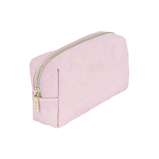 Woven Beauty Bag Small Peony