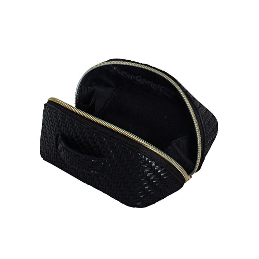 Herringbone Beauty Bag Small Licorice