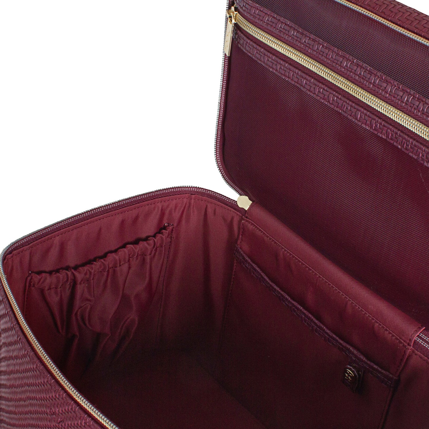 Herringbone Carry All Plum