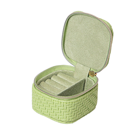 Herringbone Mini Cube Pistachio