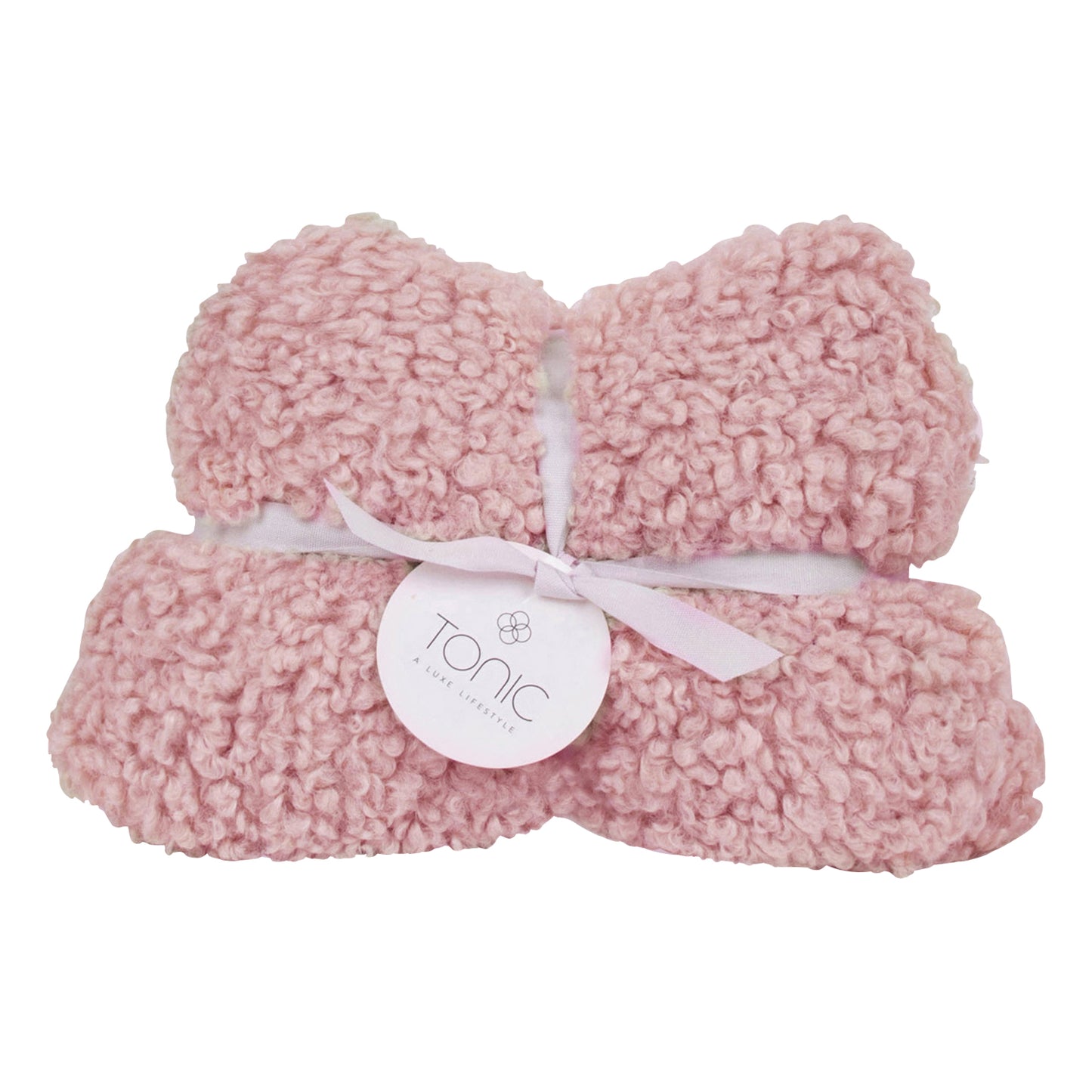 Boucle Heat Wrap Rose Quartz