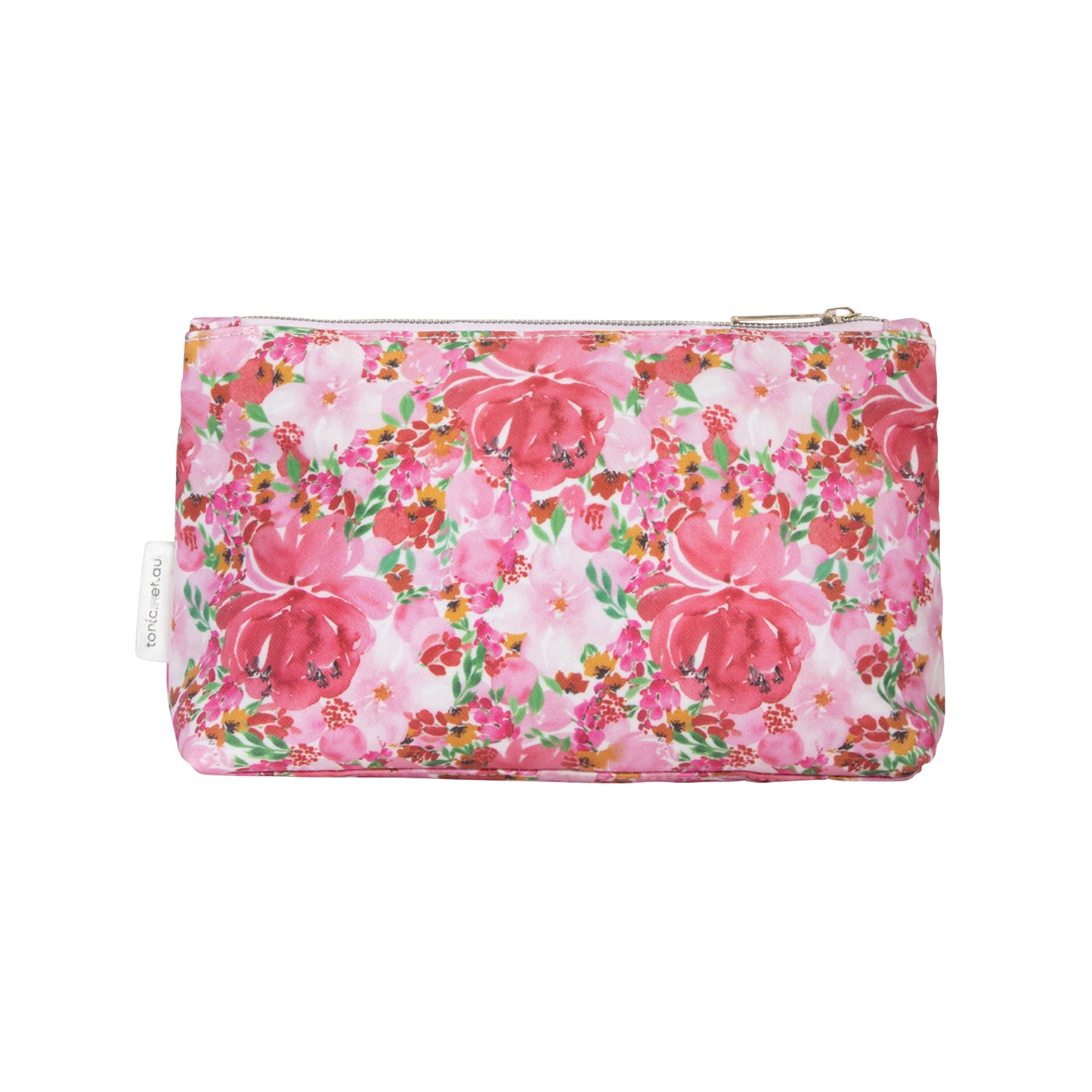 Small Cosmetic Bag Flourish Pinks