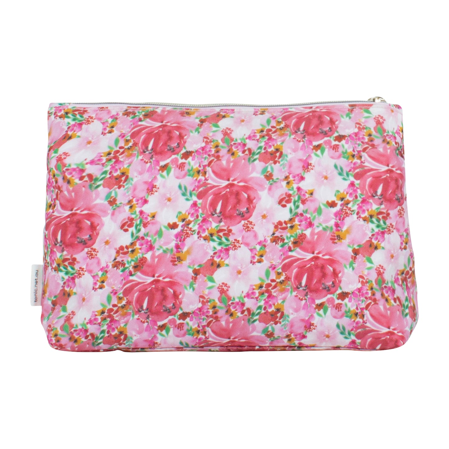 Large Cosmetic Bag Flourish Pinks