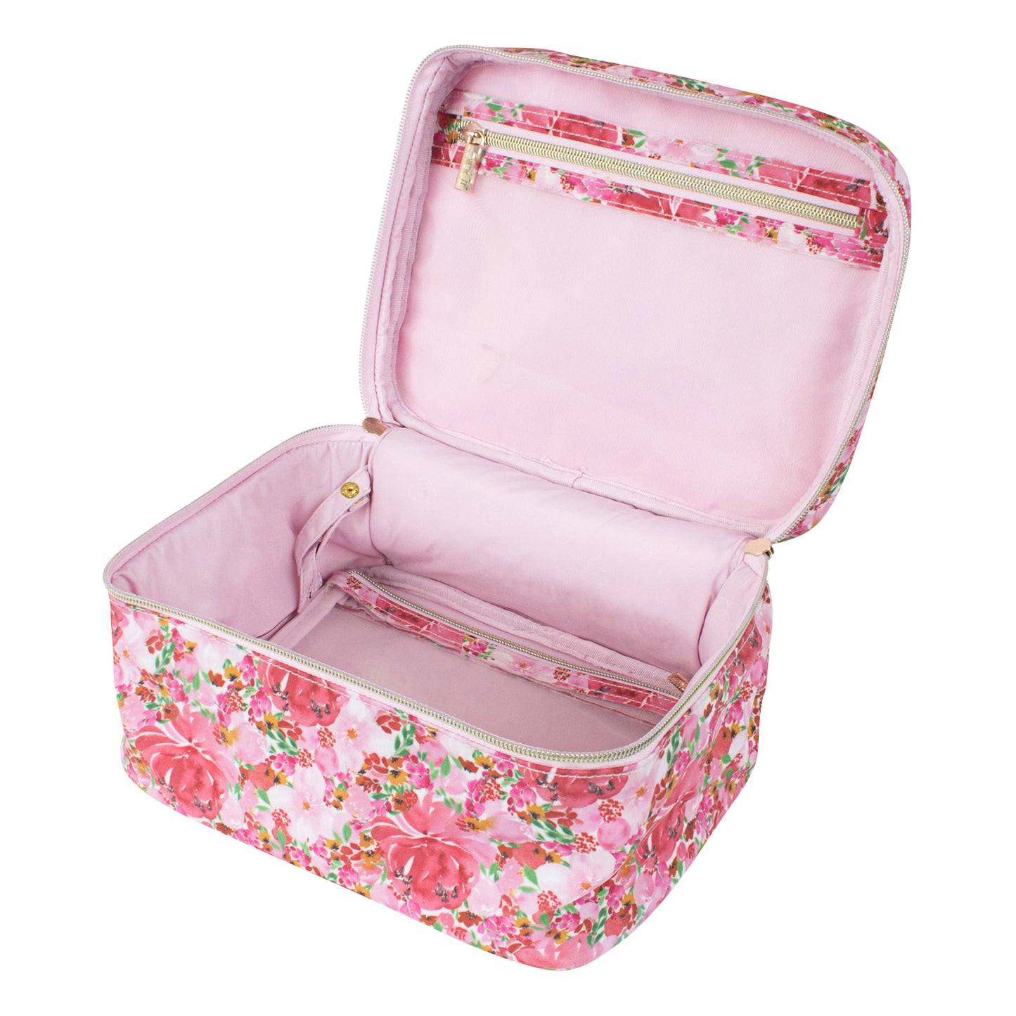Makeup Case Flourish Pinks