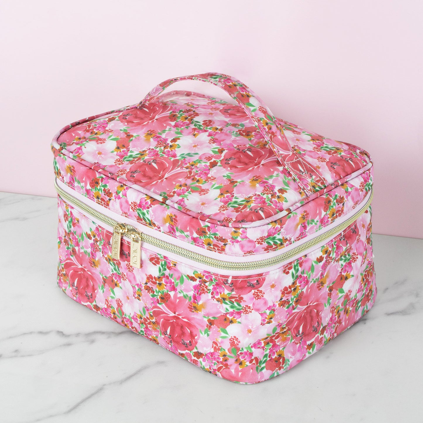 Makeup Case Flourish Pinks