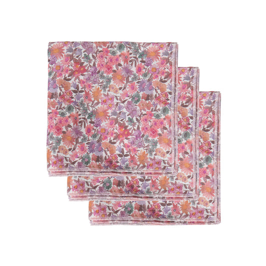 Liberty Set of 3 Handkerchiefs Sandra Springs