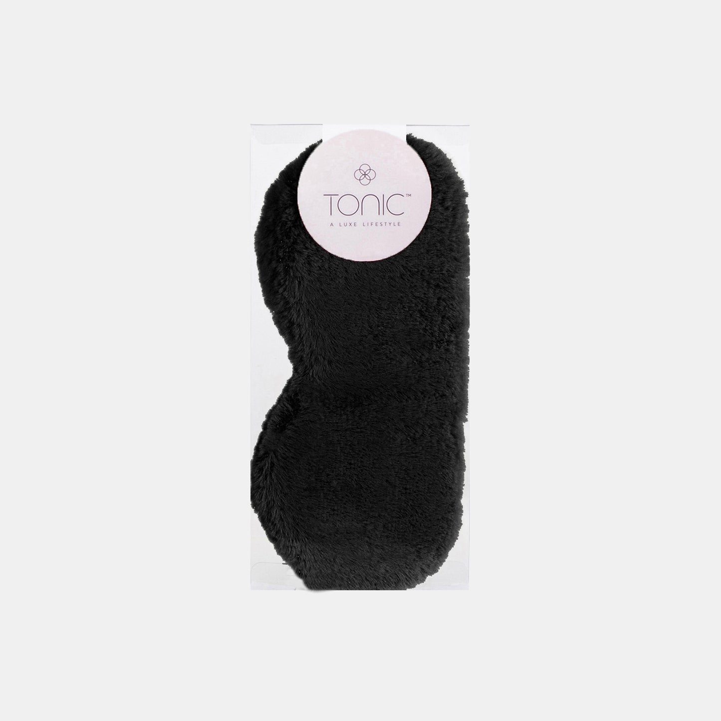 Eye Mask - Deluxe Fur in Black