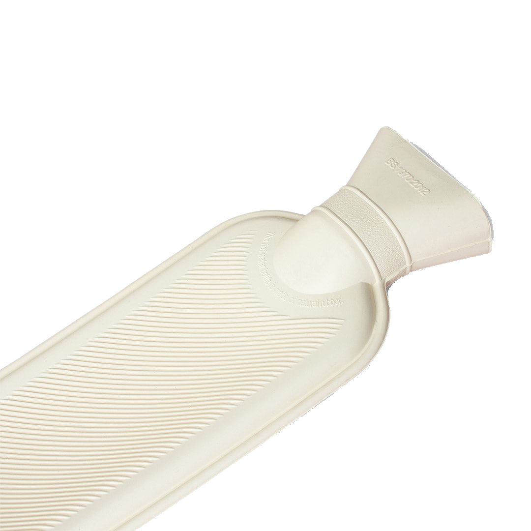 Deluxe LONG Hot Water Bottle Dusty Rose