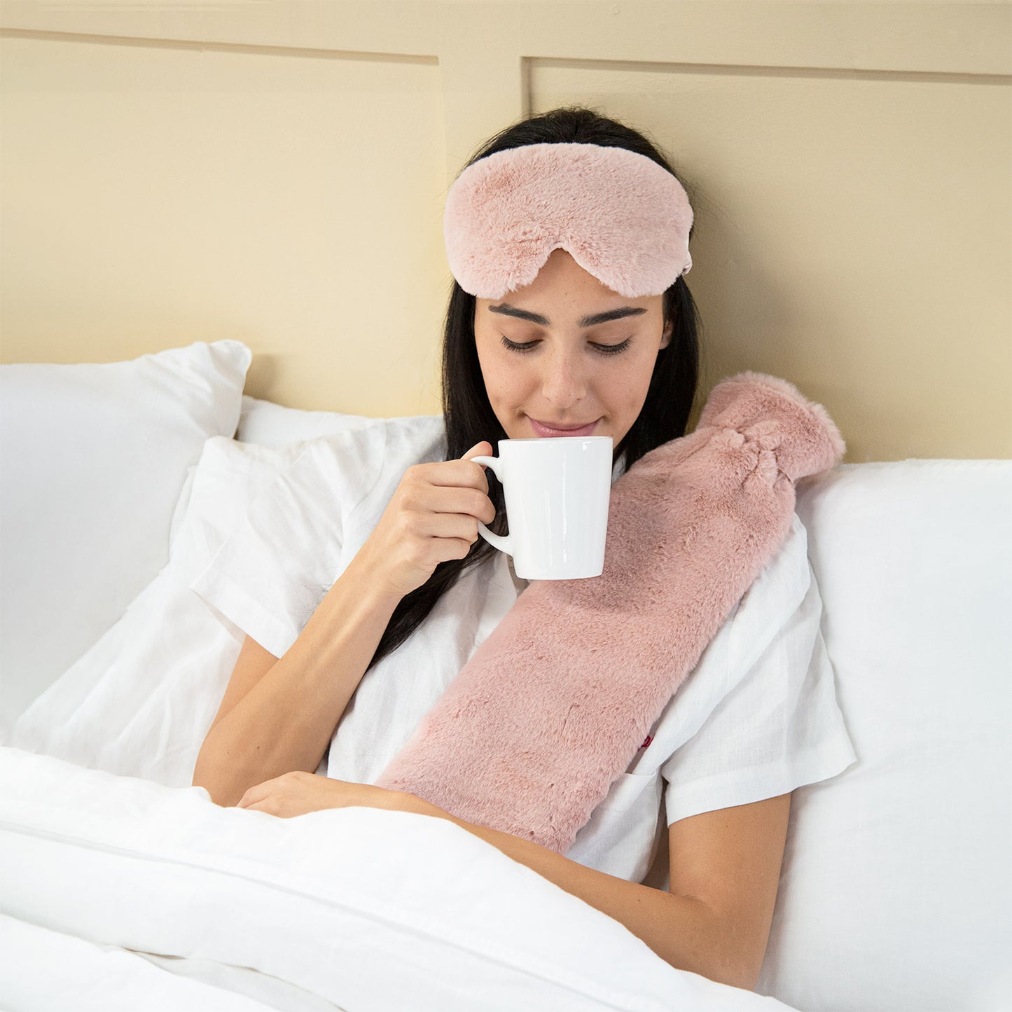 Deluxe Eye Mask Dusty Rose
