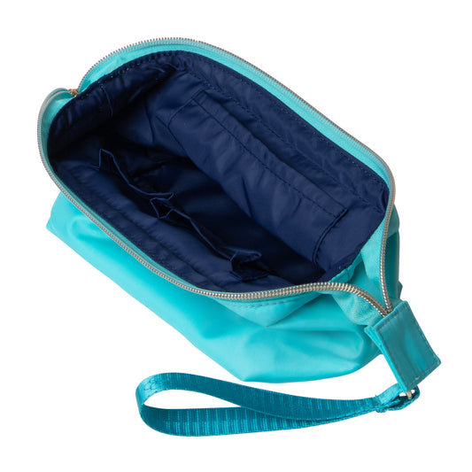 Splash Medium Makeup Bag Aqua