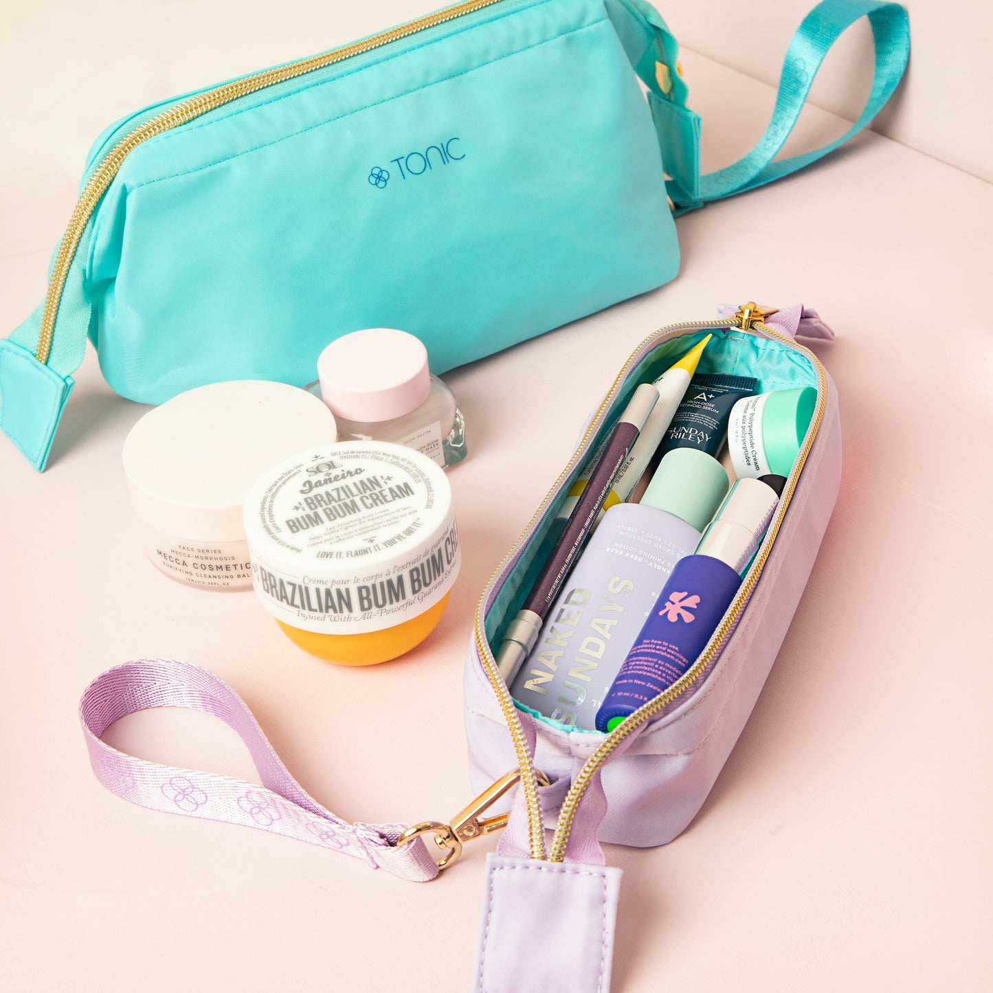 Splash Small Makeup Bag Lilac