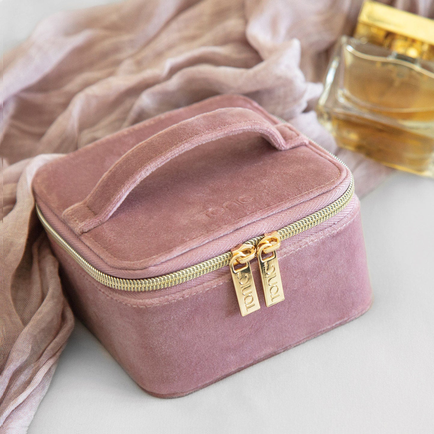 Luxe Velvet Jewellery Cube Musk