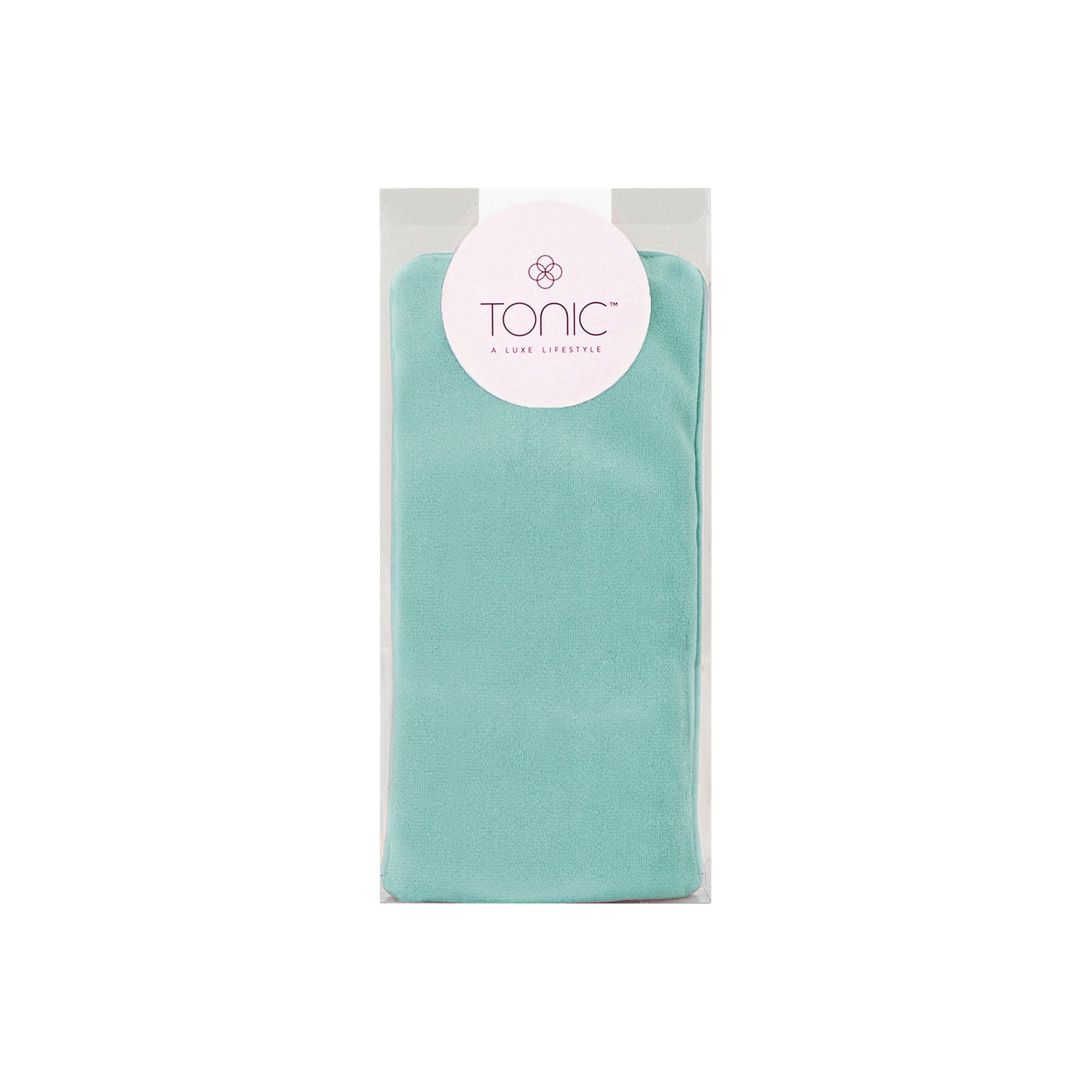 Luxe Velvet Weighted Eye Pillow Seafoam