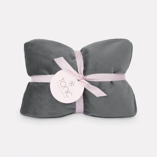 Heat Pillow - Luxe Velvet in Steel (Pre-Order)