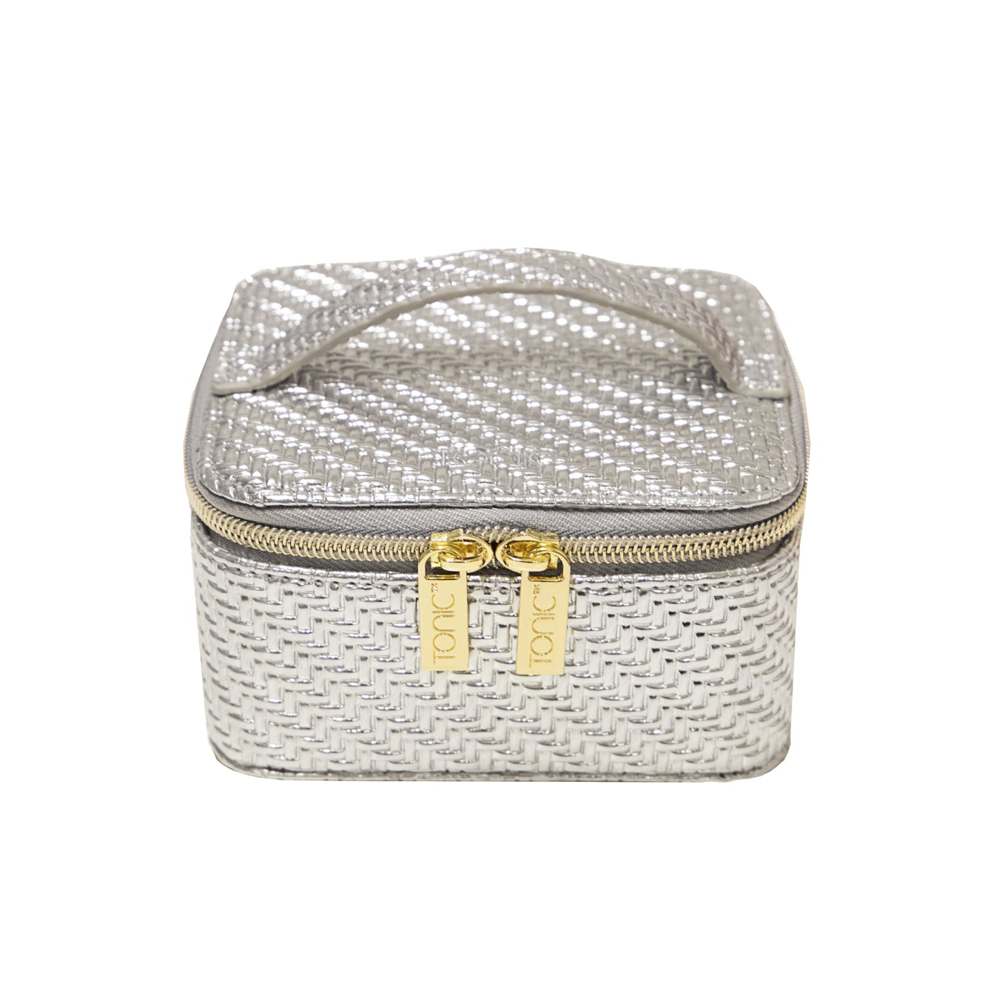 Herringbone Jewellery Cube Silver