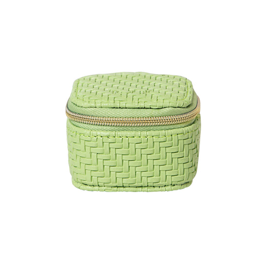 Herringbone Mini Cube Pistachio