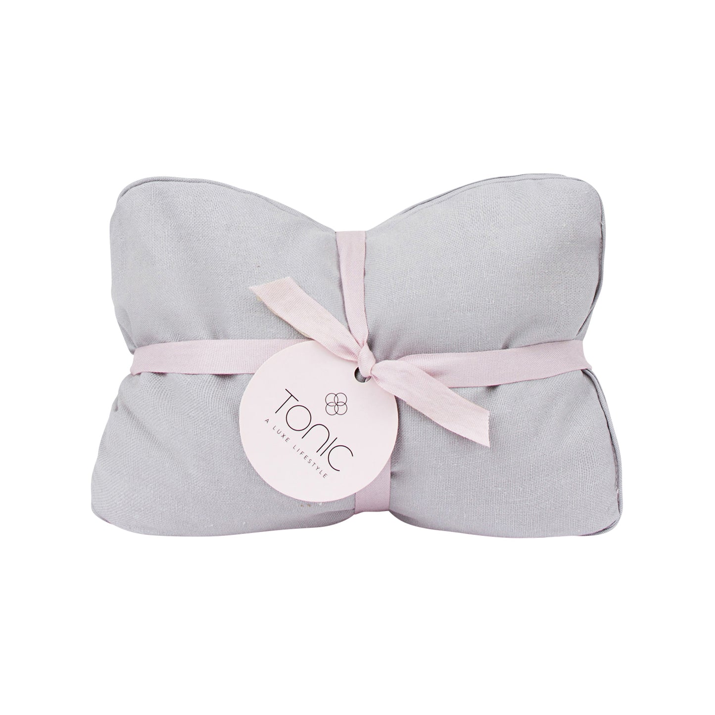 Luxe Linen Heat Pillow Relax Dove