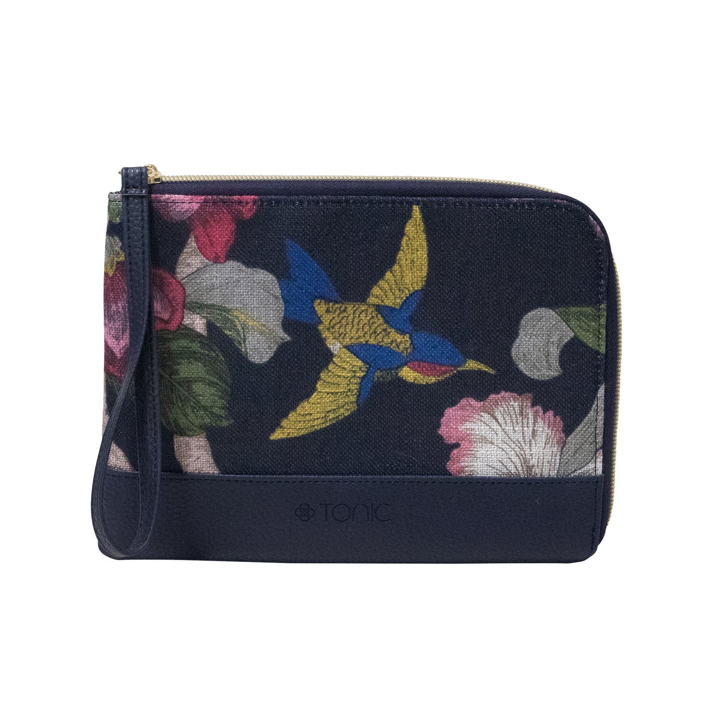 Duet Pouch Birdsong Indigo