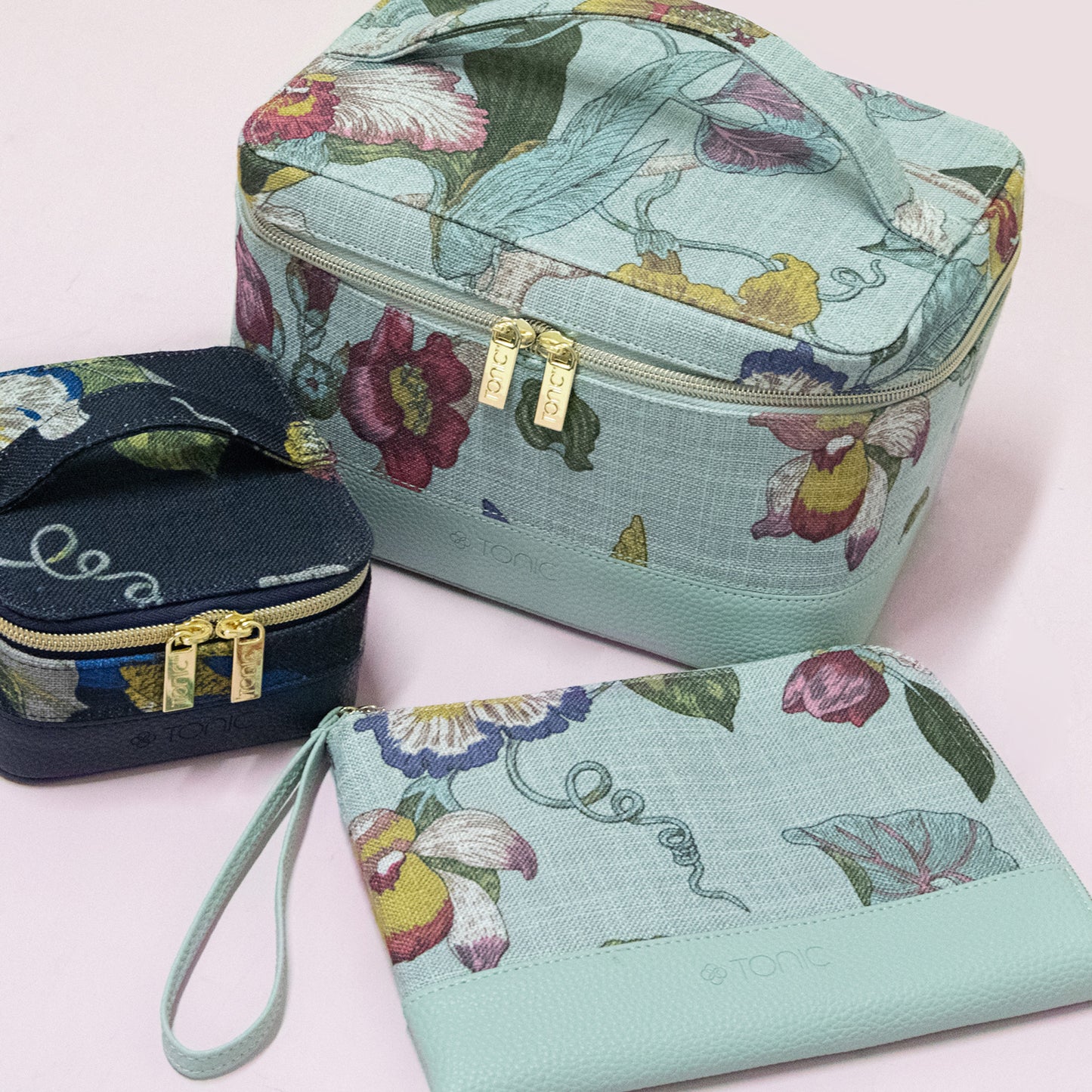 Duet Pouch Birdsong Coastal