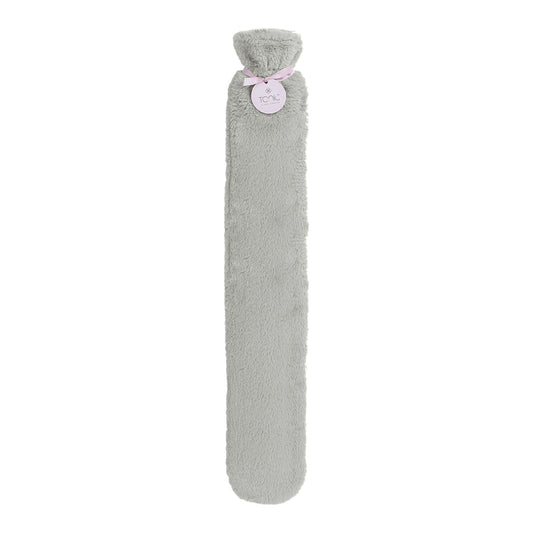 Deluxe LONG Hot Water Bottle Smokey Grey