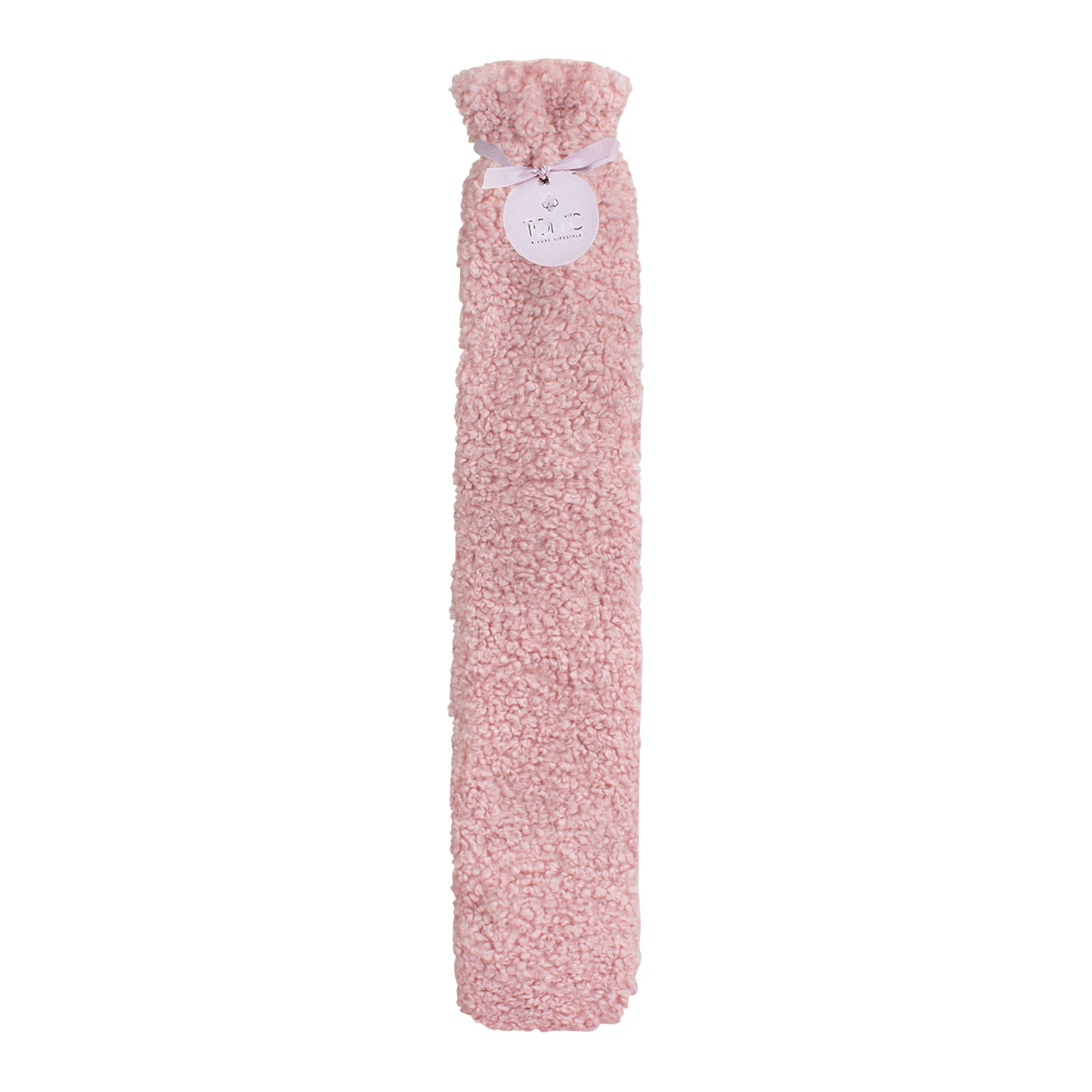 Boucle LONG Hot Water Bottle Rose Quartz