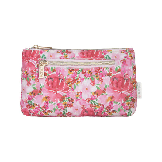 Small Cosmetic Bag Flourish Pinks