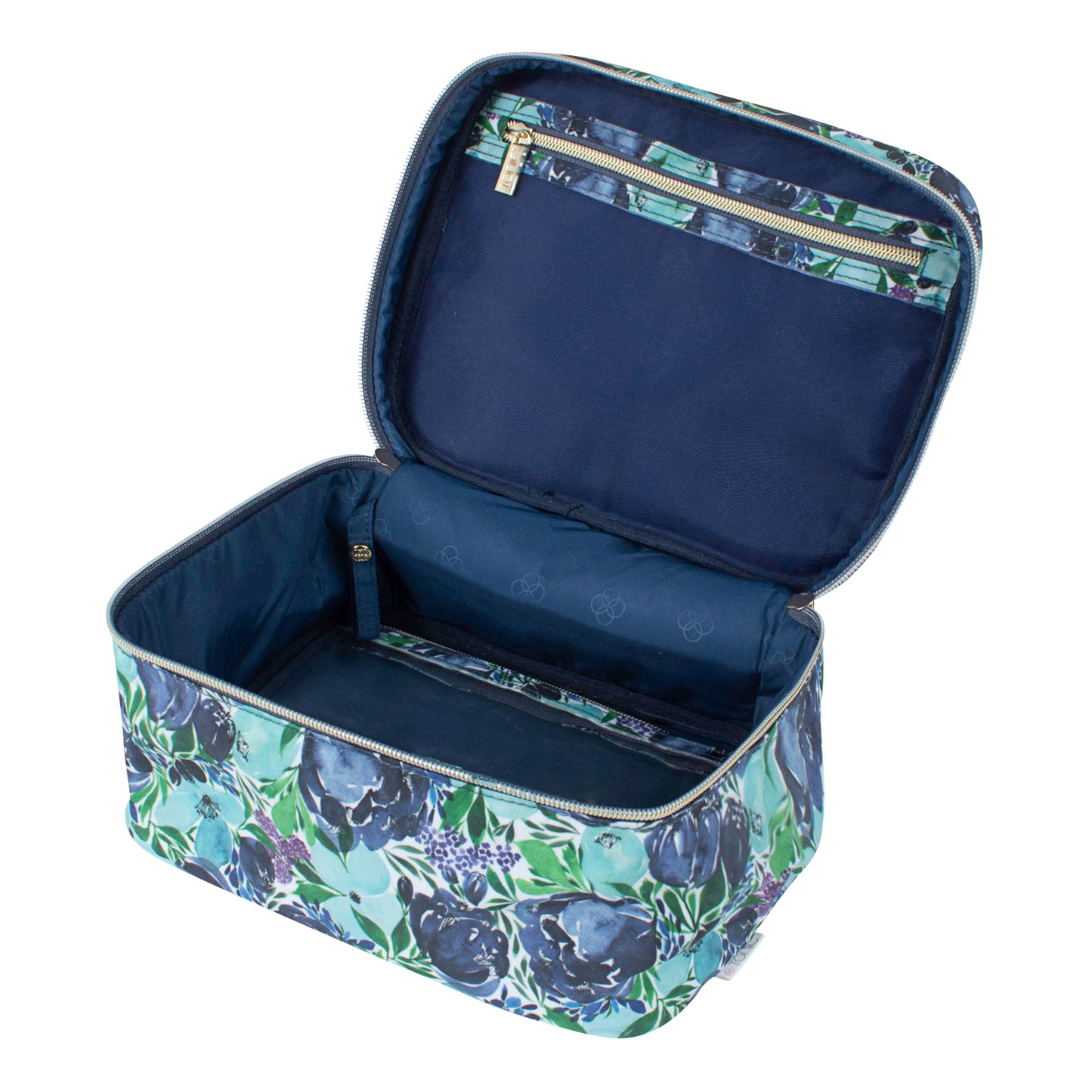 Makeup Case Flourish Blues