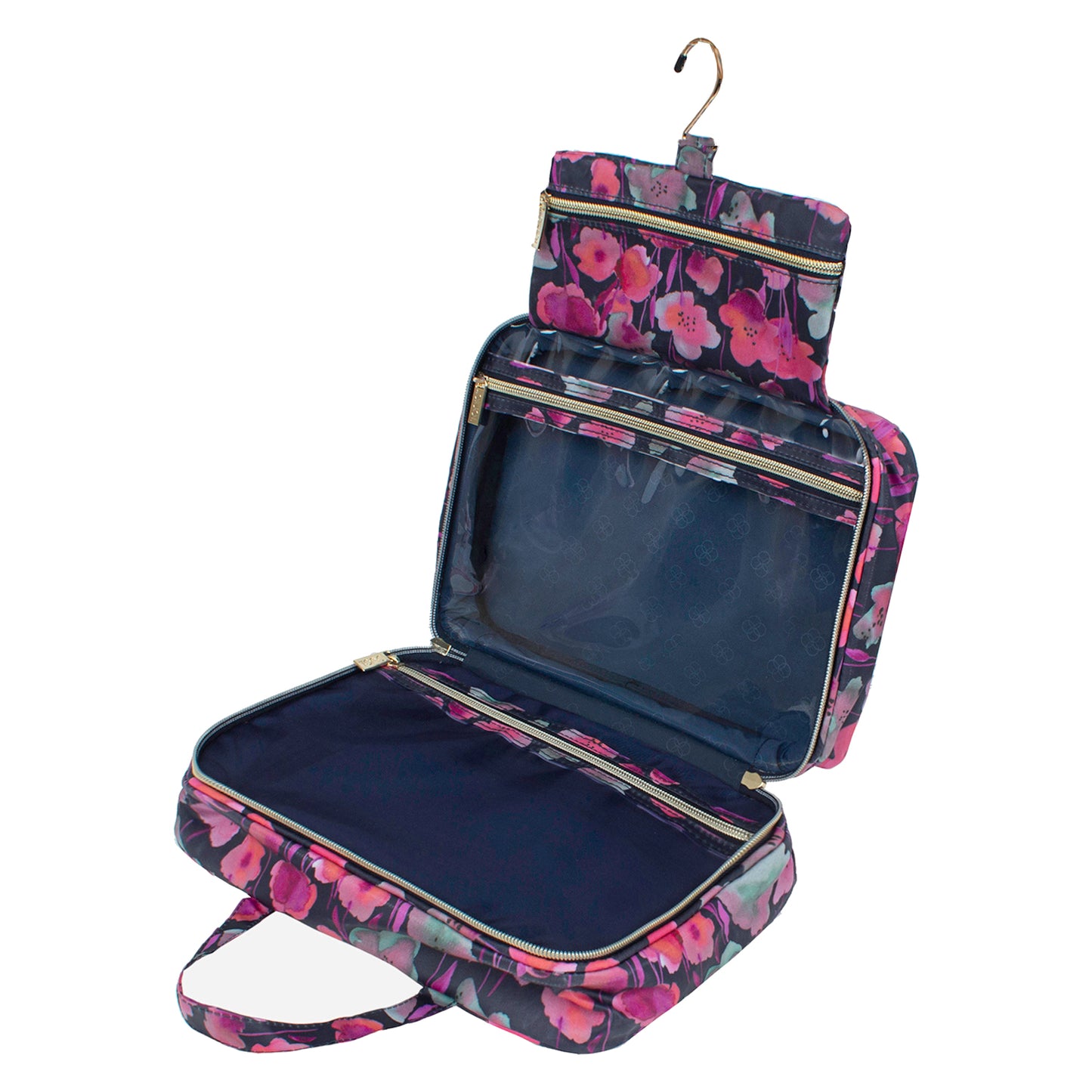 Hanging Cosmetic Bag Midnight Meadow