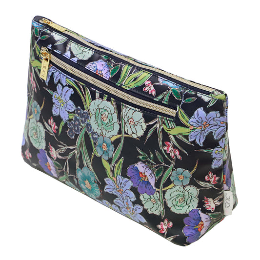 Large Cosmetic Bag Fleur Ink