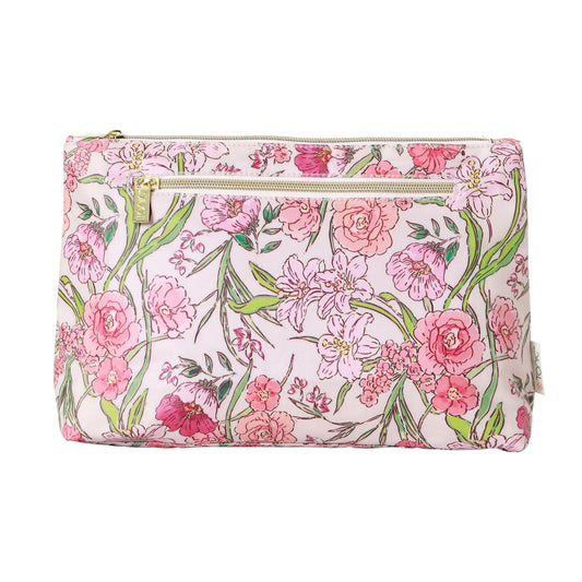 Large Cosmetic Bag Fleur Rose