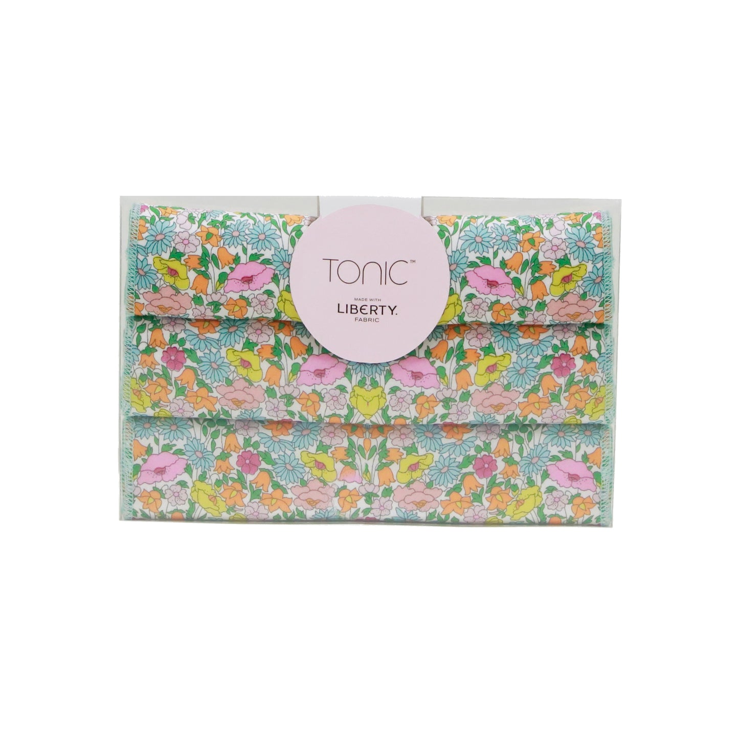 Liberty Set of 3 Handkerchiefs Poppy