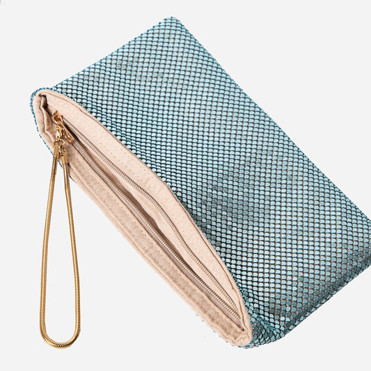 Holiday Glow in Sapphire - Glam Getaway Pouch