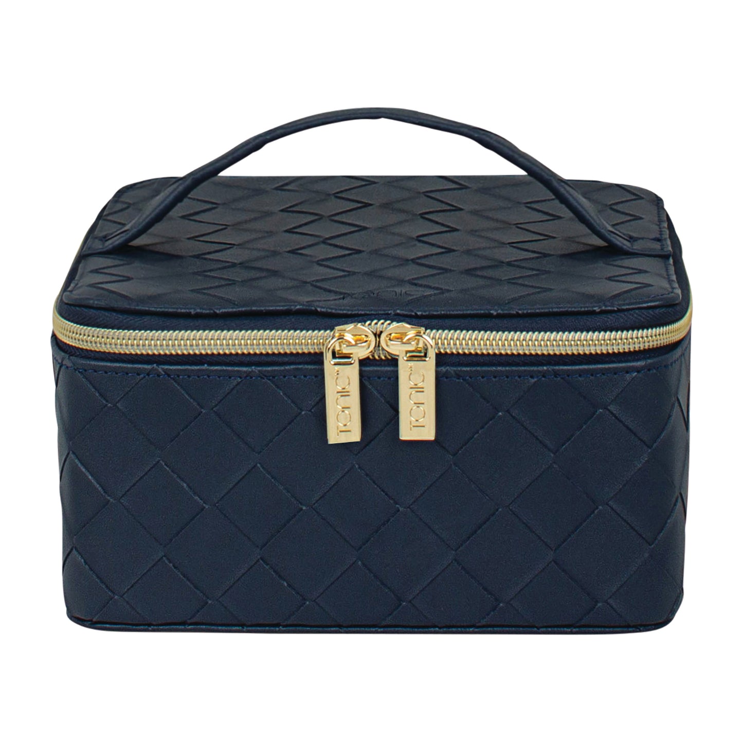 Woven Large Jewellery Cube Navy