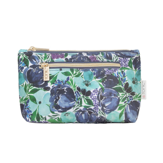 Small Cosmetic Bag Flourish Blues