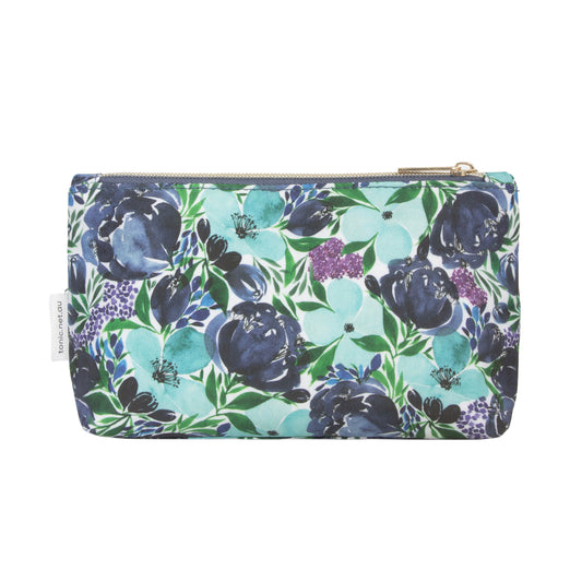 Small Cosmetic Bag Flourish Blues